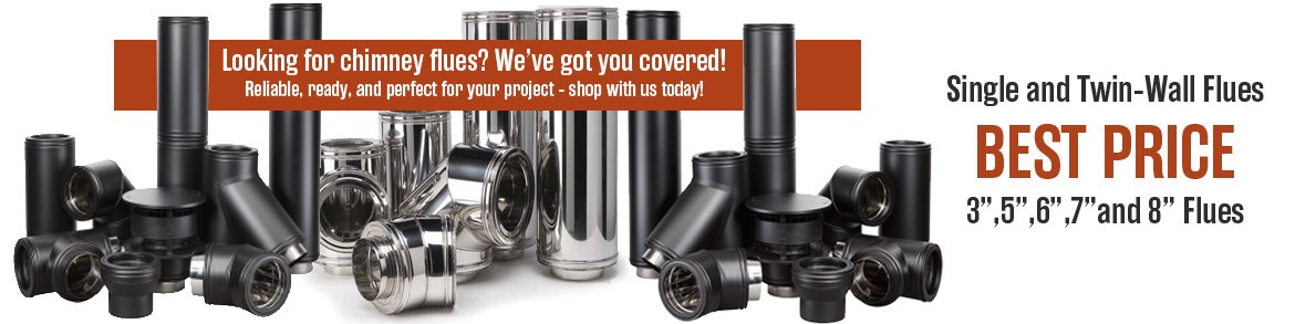 black twil wall flues same price