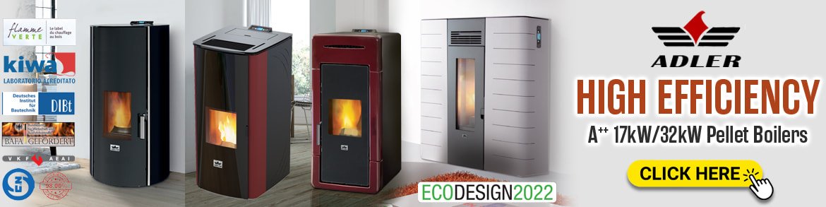 Adler boiler pellet stoves